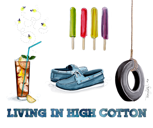 high cotton t's summer things