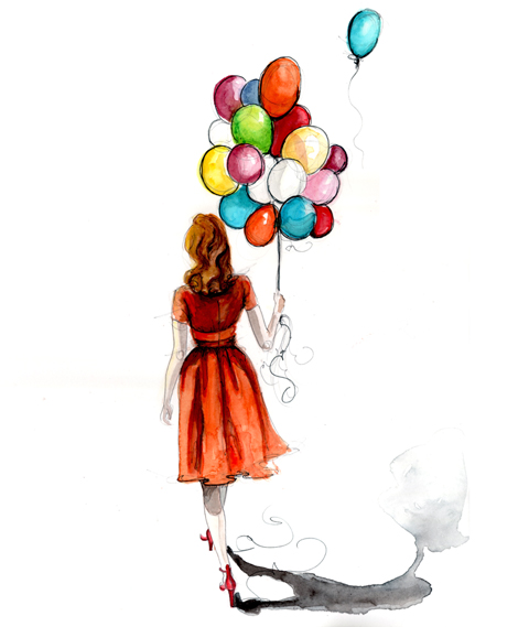 balloon drawing