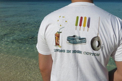 Living in high cotton t-shirt