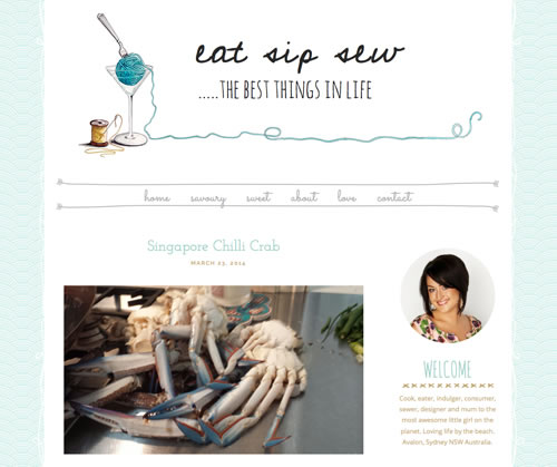 eat sip sew blog